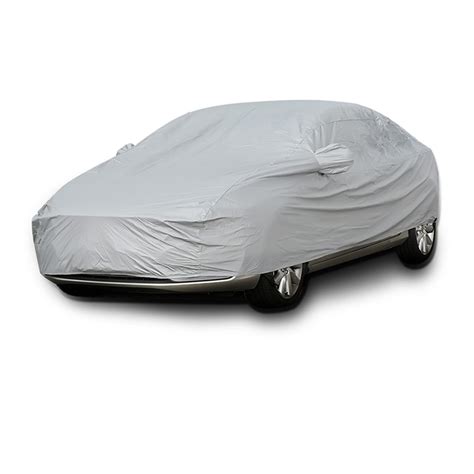 Universal Full Car Cover Cotton Waterproof Breathable Rain Snow Protection – Alexnld.com