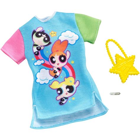 Barbie Complete Looks The Powerpuff Girls Shirt Dress Fashion Pack - Walmart.com - Walmart.com