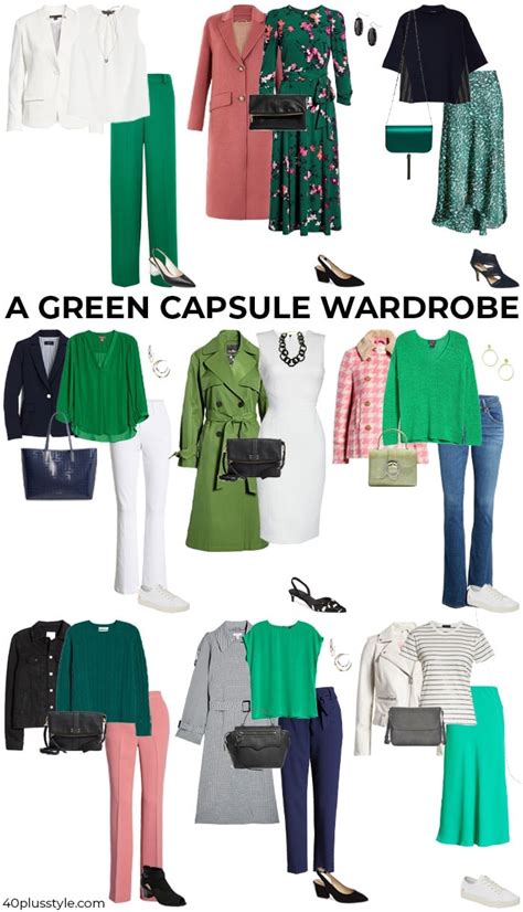 How to wear green - color combinations and outfits with green | Color combinations for clothes ...