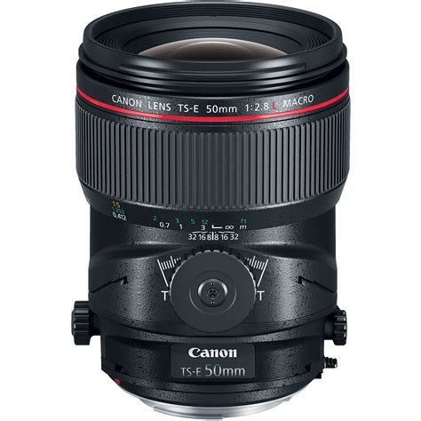 Canon TS-E 50mm f/2.8L Macro Tilt-Shift Lens 2273C002 B&H Photo