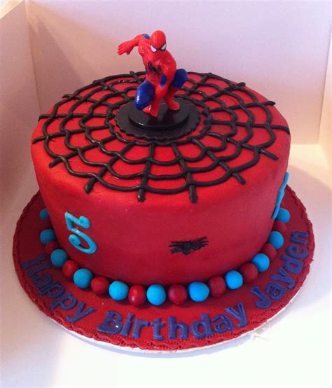 Spiderman cake | Spiderman birthday cake, Birthday cakes for men, Birthday cake kids