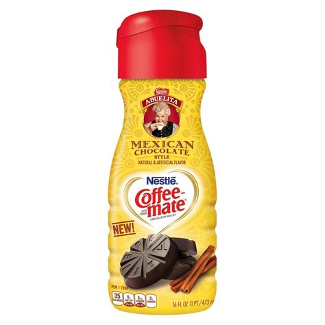 Coffee-Mate Mexican Chocolate Creamer 1 pt | Mexican chocolate, Coffee ...