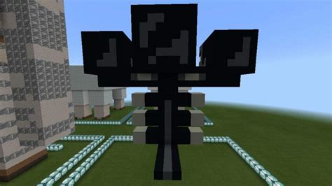 Wither Boss Statue | Minecraft Amino