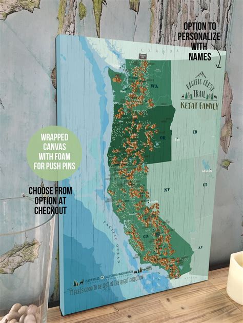 Pacific northwest trail map - westwifi