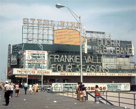 The Steel Pier, Atlantic City, NJ 1970 — Frankie Valli & The Four ...