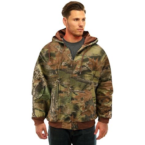 TrailCrest - Trail Crest Men's Cambrillo Full Zip Up Hooded Sweatshirt Jacket, 4X, Camo ...