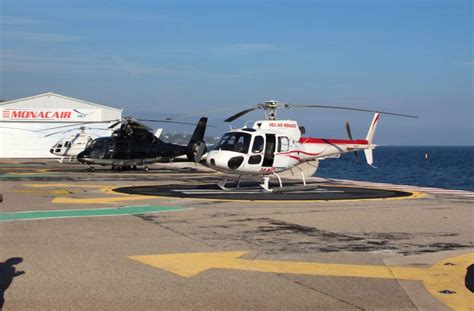 Monaco Helicopter or Taxi from Airport to Hotel