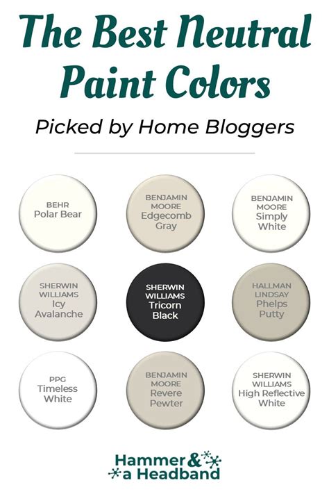 The Best Neutral Paint Colors: 11 Home Bloggers Share Their Favorites