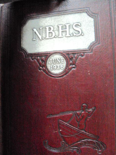 New Bedford High School Year Book 1936 Cover