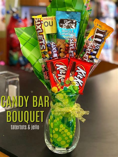 Make a Candy Bar Bouquet Gift Tutorial - the PERFECT gift for anyone in ...