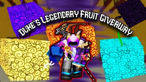 Blox Fruits Legendary Fruit Giveaway!!! - YouTube