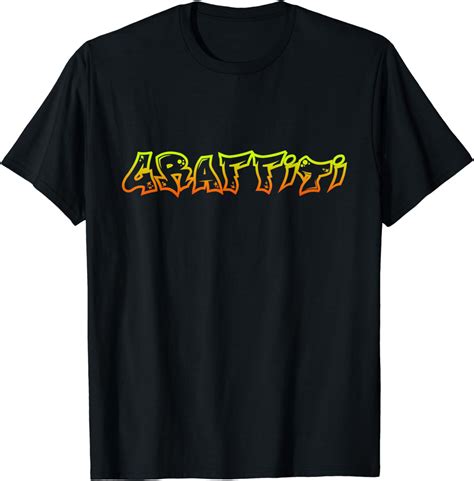 Amazon.com: Graffitis Graffiti Art Graffiti Tag Street Art Urban Gift T-Shirt: Clothing