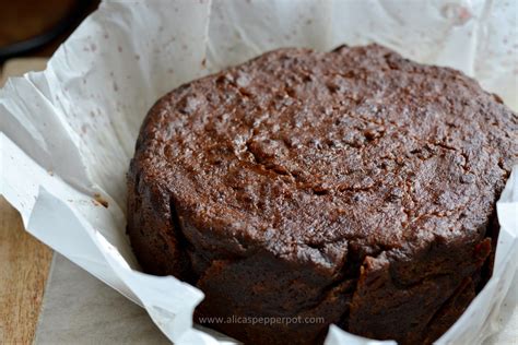 Black Cake: Caribbean Rum-Soaked Fruit Cake - Alica's Pepperpot