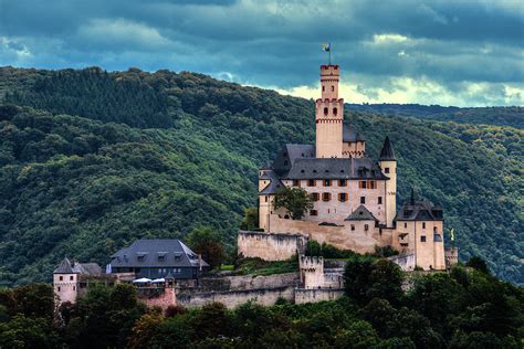 Marksburg castle Photograph by Hans Zimmer - Fine Art America