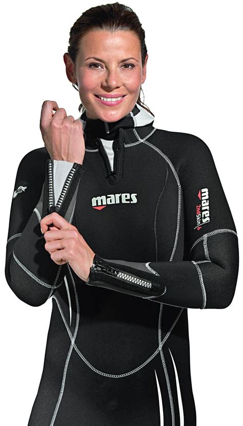 Mares Ladies 2nd Skin 6mm Scuba Diving Semi Dry Wetsuit with Hood - CLOSE OUT !! | eBay