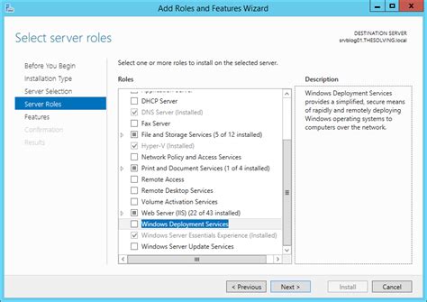 Configuring and using Windows Deployment Services (WDS)