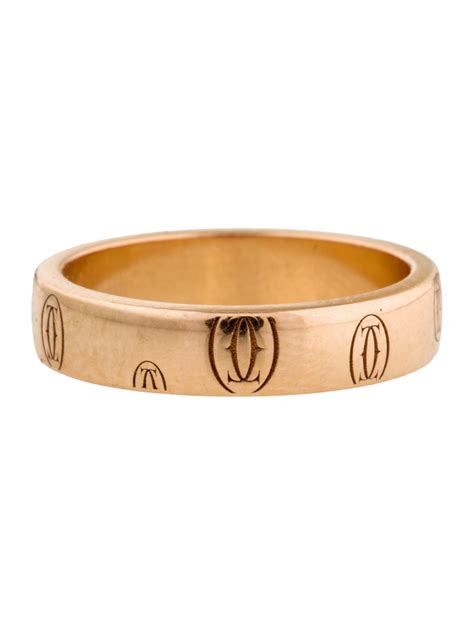 Cartier Logo De Cartier Wedding Band - Rings - CRT31685 | The RealReal