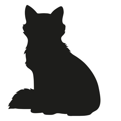 Download Cat Silhouette Simple Royalty Free Vector Gr - vrogue.co