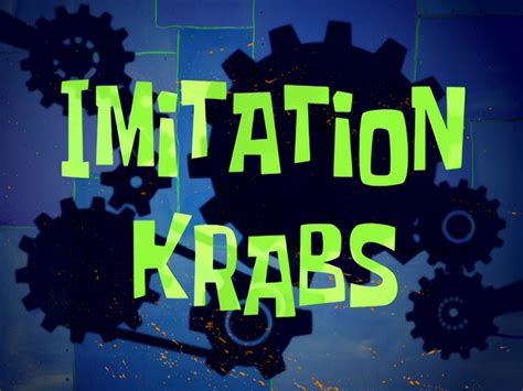 Imitation Krabs | Encyclopedia SpongeBobia | Fandom