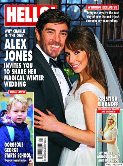 Alex Jones Wedding: 'The One Show' Reveals Ceremony Details Alongside Hello! Magazine Photoshoot