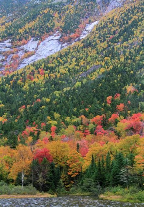 Crawford Notch In Fall by Dan Sproul | Natural landmarks, Outdoor ...