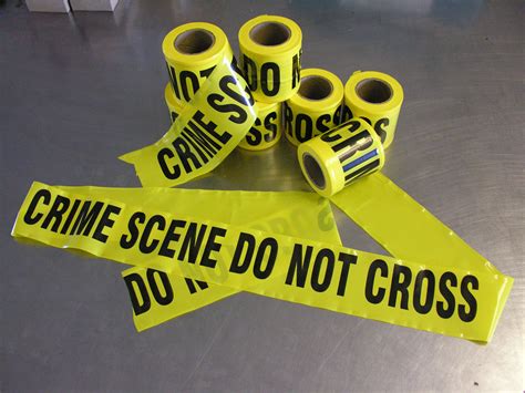 Crime Scene Tape, 100 ft – Crime Scene Forensic Supply Store