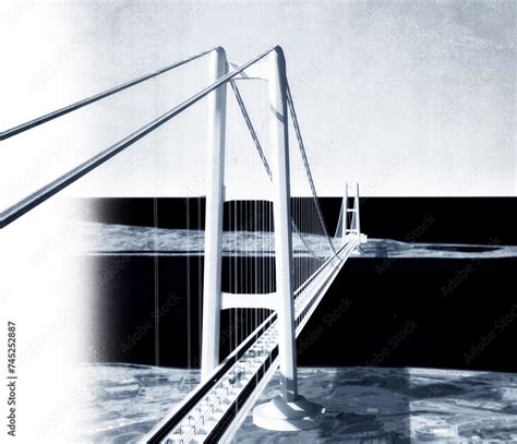 Bridge over the Strait of Messina, design and architecture, study of ...