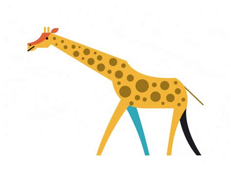 Giraffe by onigiri on Dribbble