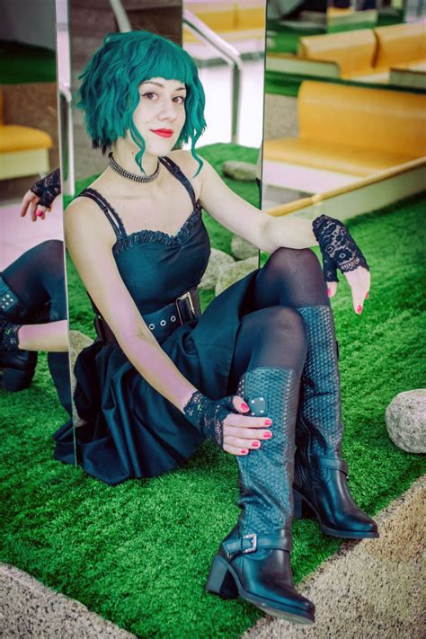 ramona green hair | Tumblr | Ramona flowers, Green hair, Outfits