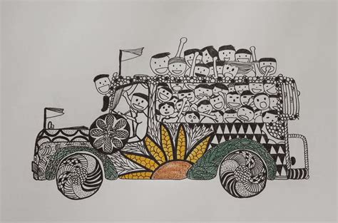 Philippines PhilippineJeepneys JeepneyArt Jeepneys Sketches | Filipino art, Philippine art, Sketches