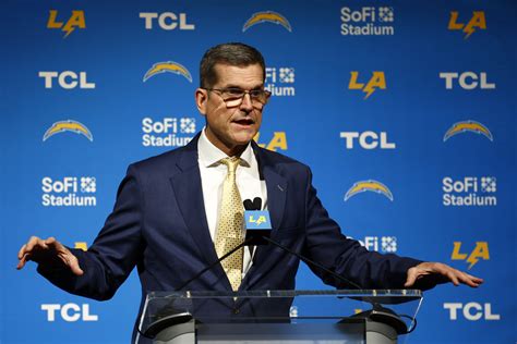 Jim Harbaugh Officially Names His Chargers Offensive Coordinator - The Spun