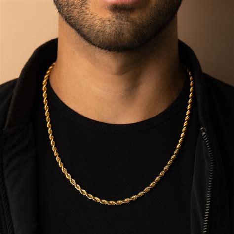 5mm Rope Chain in Gold in 2022 | Gold vermeil, 18k gold, Solid gold jewelry