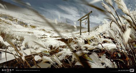 ArtStation - Ghost of Tsushima - Pampas Fields, Ian Jun Wei Chiew | Ghost of tsushima, Concept ...