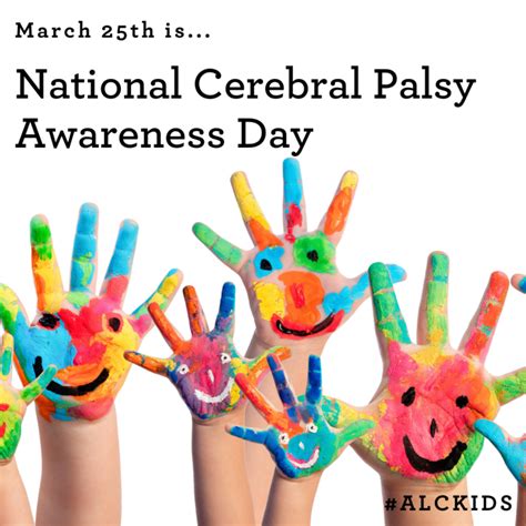 » March 25th is National Cerebral Palsy Awareness Day!