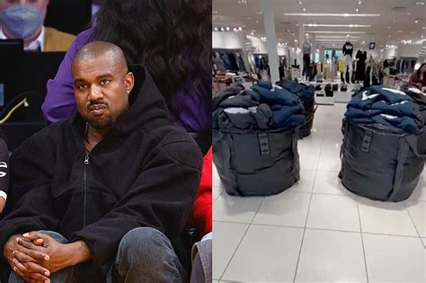 Kanye West's Yeezy Gap Line Being Displayed in Massive Bags - XXL