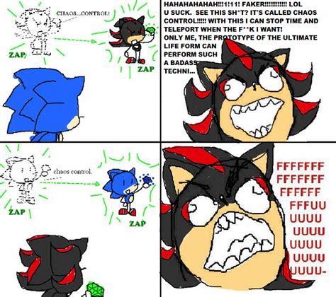 memecomic 3- Shadow and Sonic by Rush88 on DeviantArt