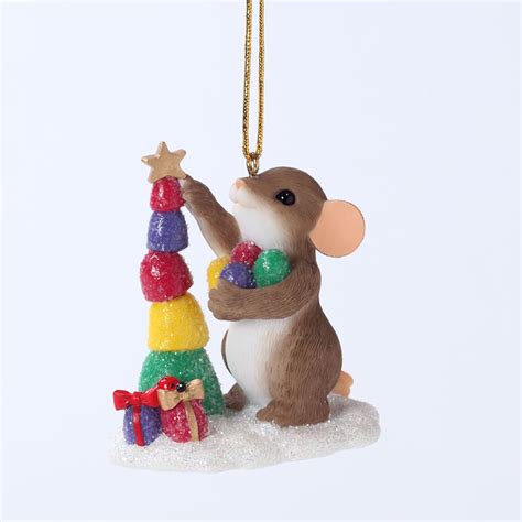 Charming Tails Have the Sweetest Christmas Ornament NEW 4027670 Mouse Hello Kitty Christmas ...