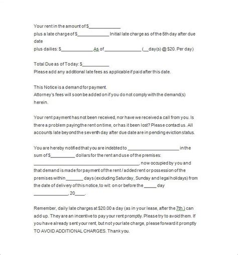 22+ Sample Eviction Notice Templates - PDF, Google Docs, MS Word, Apple ...