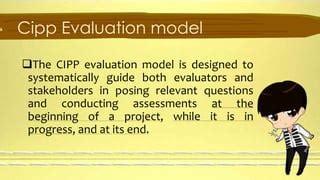 Cipp evaluation model