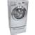 LG WM2496HSM 27 Inch Front Load Washer with 4.0 Cu. Ft. Ultra Capacity, 9 Wash Cycles ...