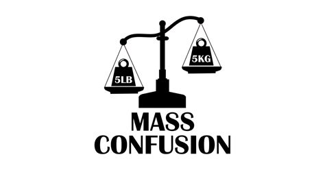 Mass Confusion - Weight - Posters and Art Prints | TeePublic