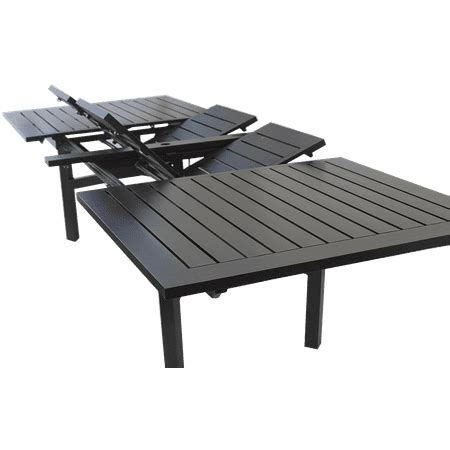 Outdoor Patio 44" X 130" Rectangle Extendable Dining Table - Walmart.com