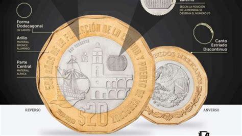 ¿Te gustó la NUEVA moneda de 20 pesos? Estos son los lugares que representa | El Heraldo de México