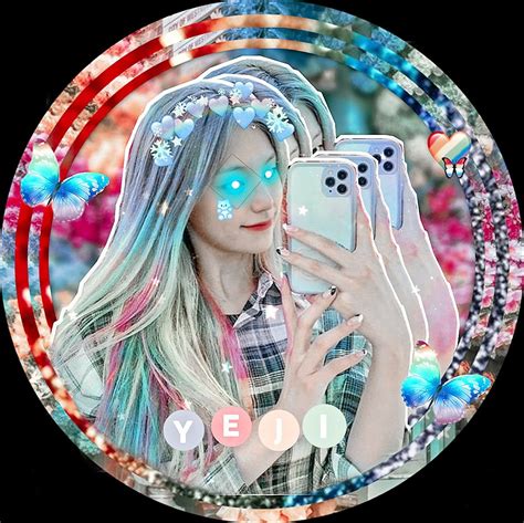 🌈 yeji rainbow theme pfp🌈 itzy pfp | #memidzy_pfp @ragasiya_foodie in 2022 | Rainbow theme ...