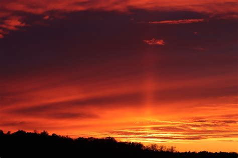 Cloudy Sky during Sunset · Free Stock Photo