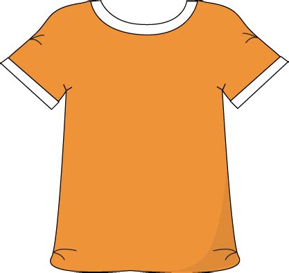 T-Shirt Clip Art > Orange | Clipart Panda - Free Clipart Images