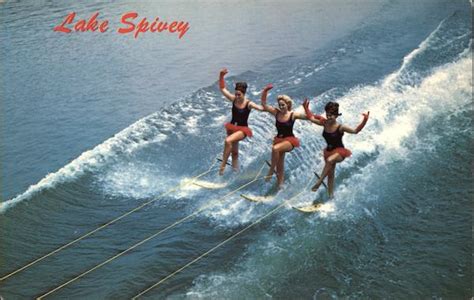 Water Skiers on Lake Spivey Atlanta, GA