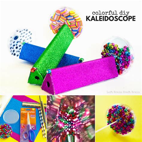 How to Make a DIY Kaleidoscope - Left Brain Craft Brain