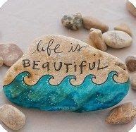 Painted Rocks With Inspirational Picture And Words 89 - Decoratoo | Rock painting art, Painted ...