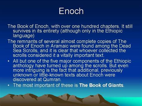 Enoch the Book of Giants Alien Manipulation the Dead Sea - Etsy